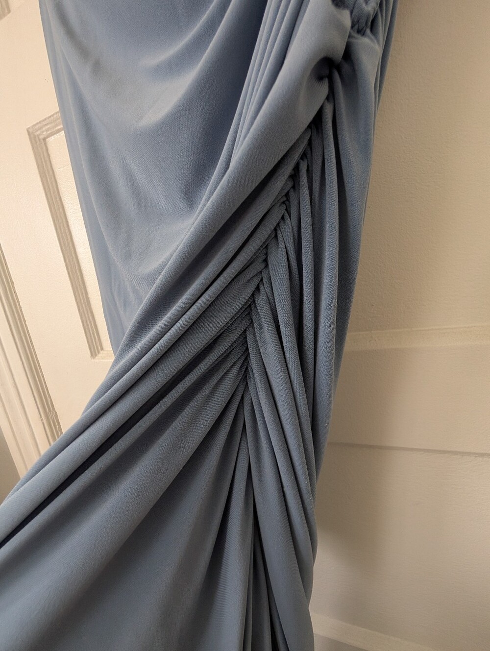 Norma Kamali - Diana Midi Dress - Slate Blue - Picture 7 of 10